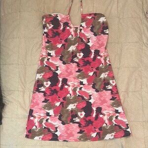 Camo - Tommy Bahama Pink and Blue Camouflage Swim Coverup